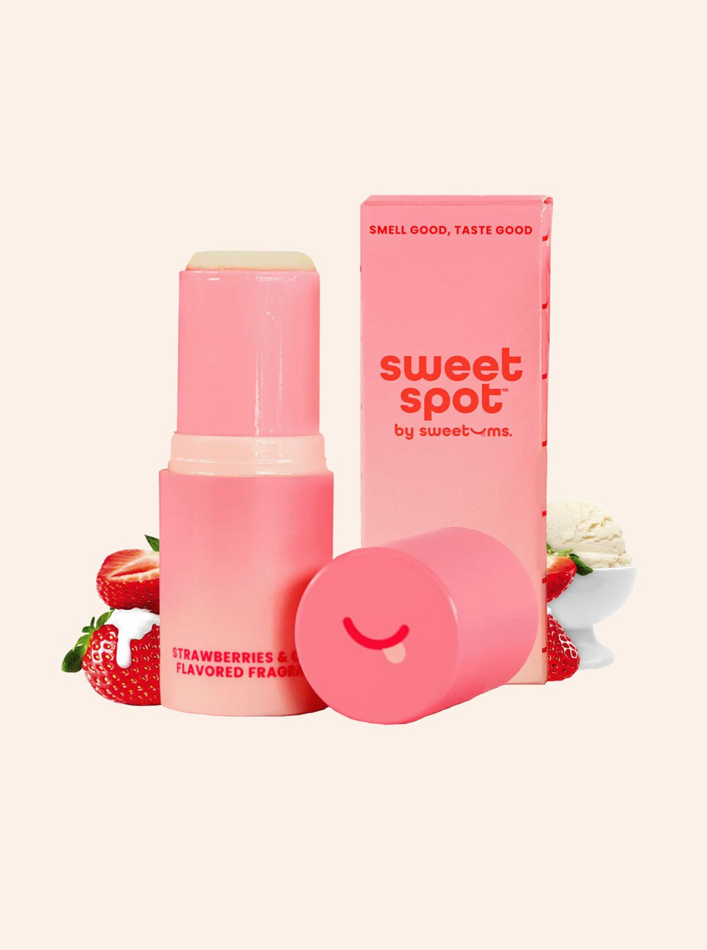 Sweetums Flavored Fragrance Strawberries - The Wax Queen