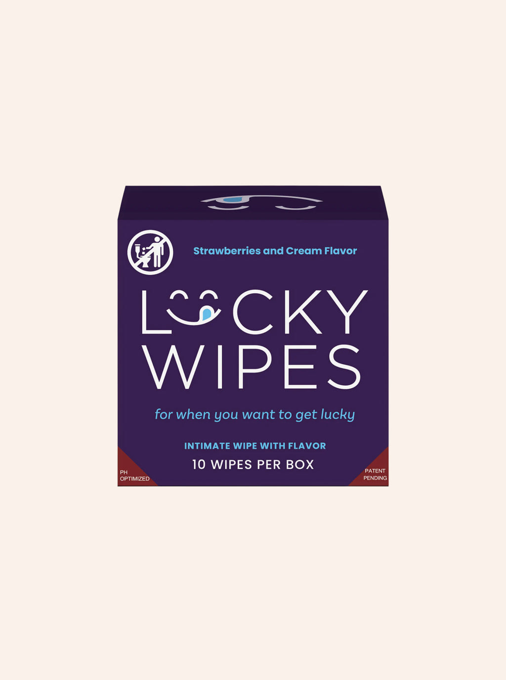 Sweetums Lucky Wipes Strawberries & Cream Flavor 10-Pack - The Wax Queen